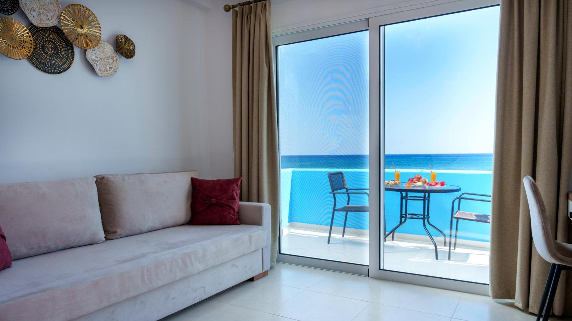 Star Beach Apartment Kastrí エクステリア 写真